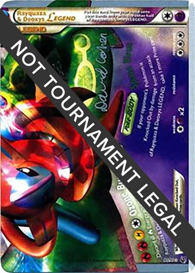 Image for Rayquaza & Deoxys Legend (90) - 2011 (David Cohen) (90/90) (WCD) - Pokemon