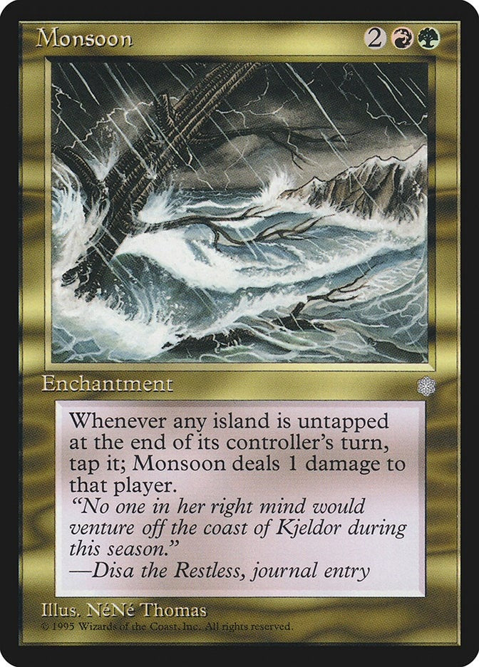 Image for Monsoon (376) - Magic: The Gathering
