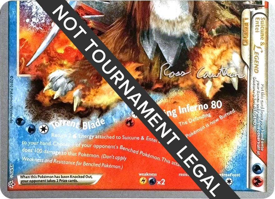 Image for Suicune & Entei Legend LEGEND (95) - 2011 (Ross Cawthon) (95/95) (WCD) - Pokemon