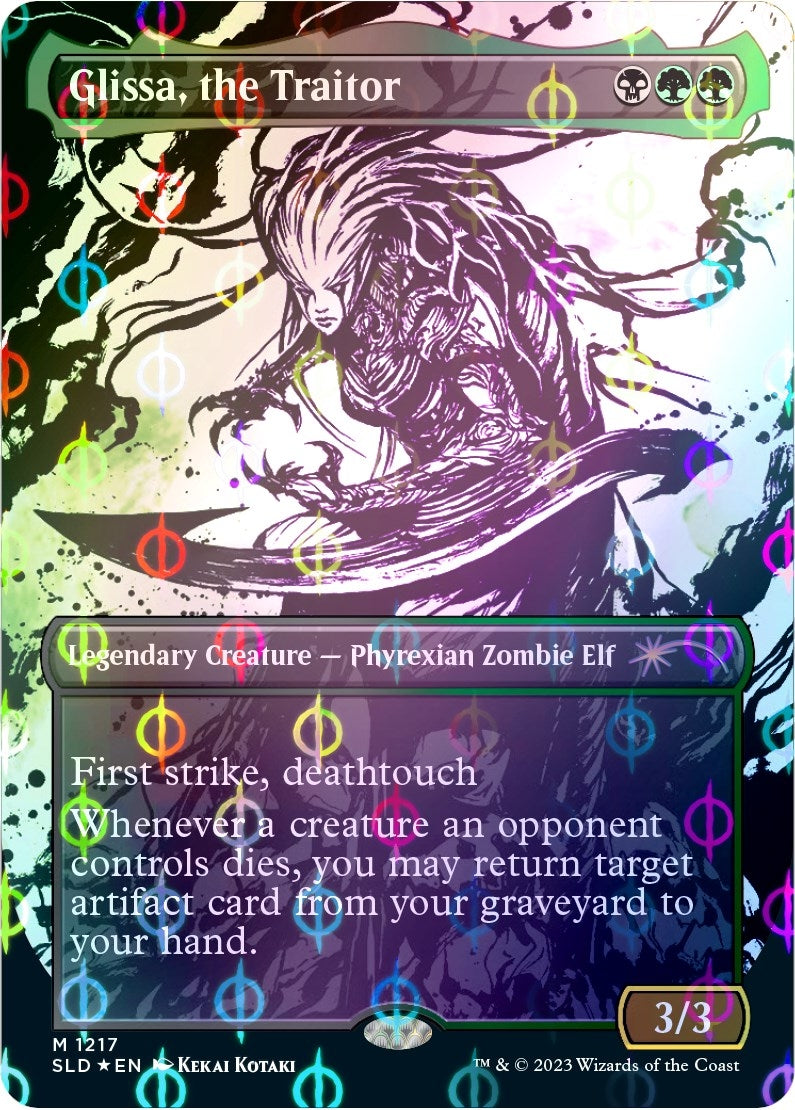 Image for Glissa, the Traitor (Step-and-Compleat Foil) (1217) - Magic: The Gathering