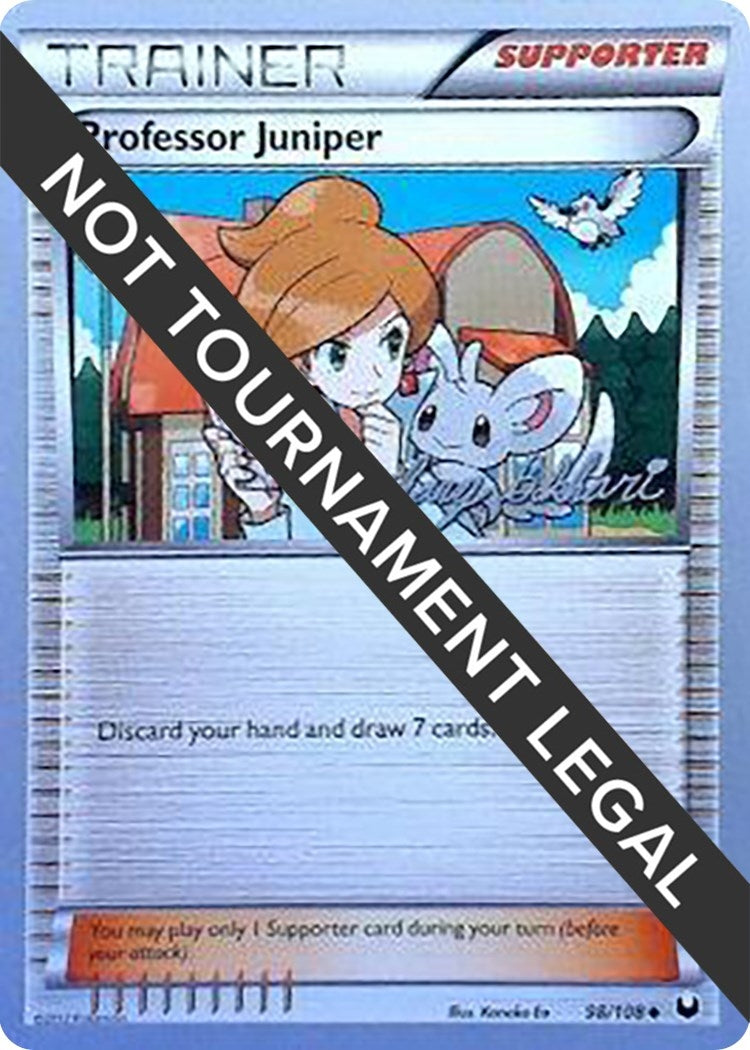 Image for Professor Juniper - 2012 (Zachary Bokhari) (98/108) (WCD) - Pokemon