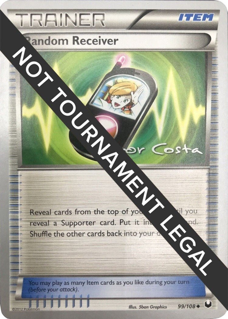 Image for Random Receiver - 2012 (Igor Costa) (99/108) (WCD) - Pokemon