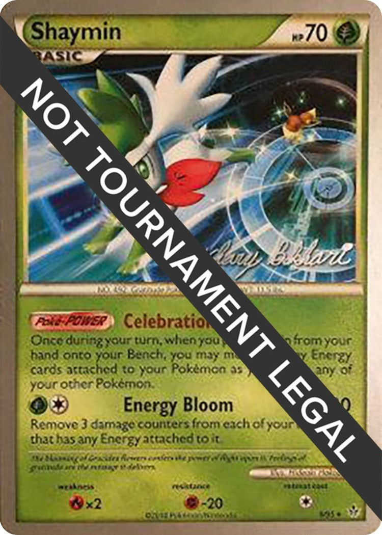 Image for Shaymin - 2012 (Zachary Bokhari) (8/95) (WCD) - Pokemon