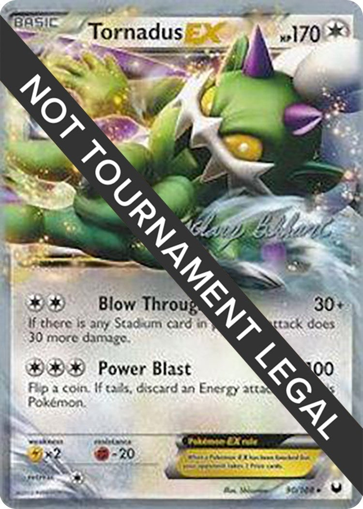 Image for Tornadus EX - 2012 (Zachary Bokhari) (90/108) (WCD) - Pokemon