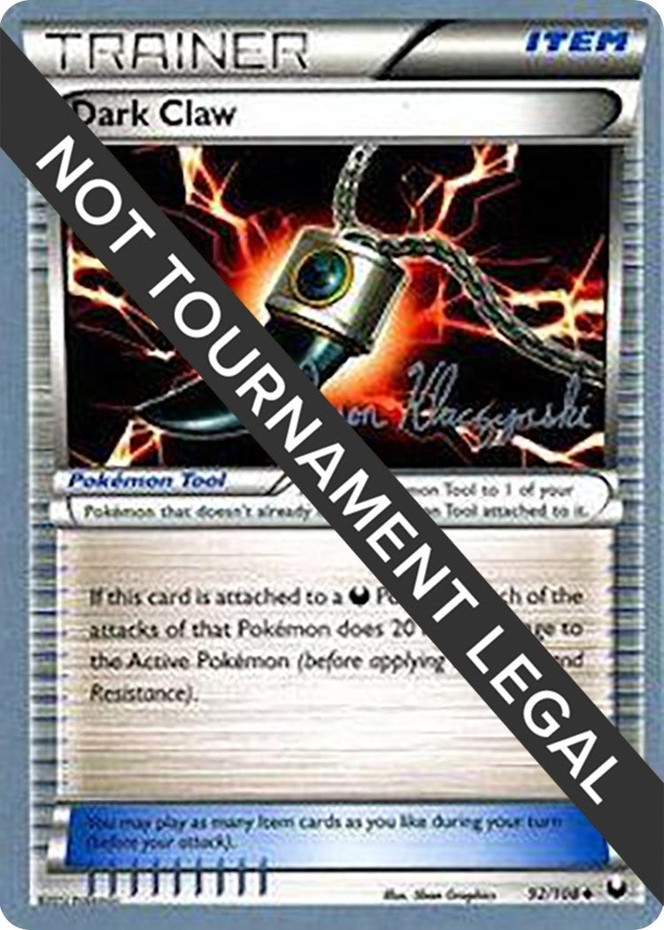 Image for Dark Claw - 2013 (Jason Klaczynski) (92/108) (WCD) - Pokemon