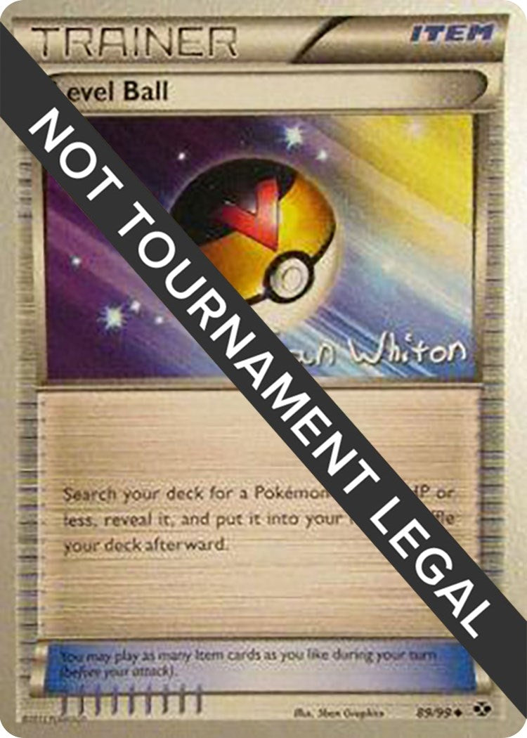 Image for Level Ball - 2013 (Ian Whiton) (89/99) (WCD) - Pokemon