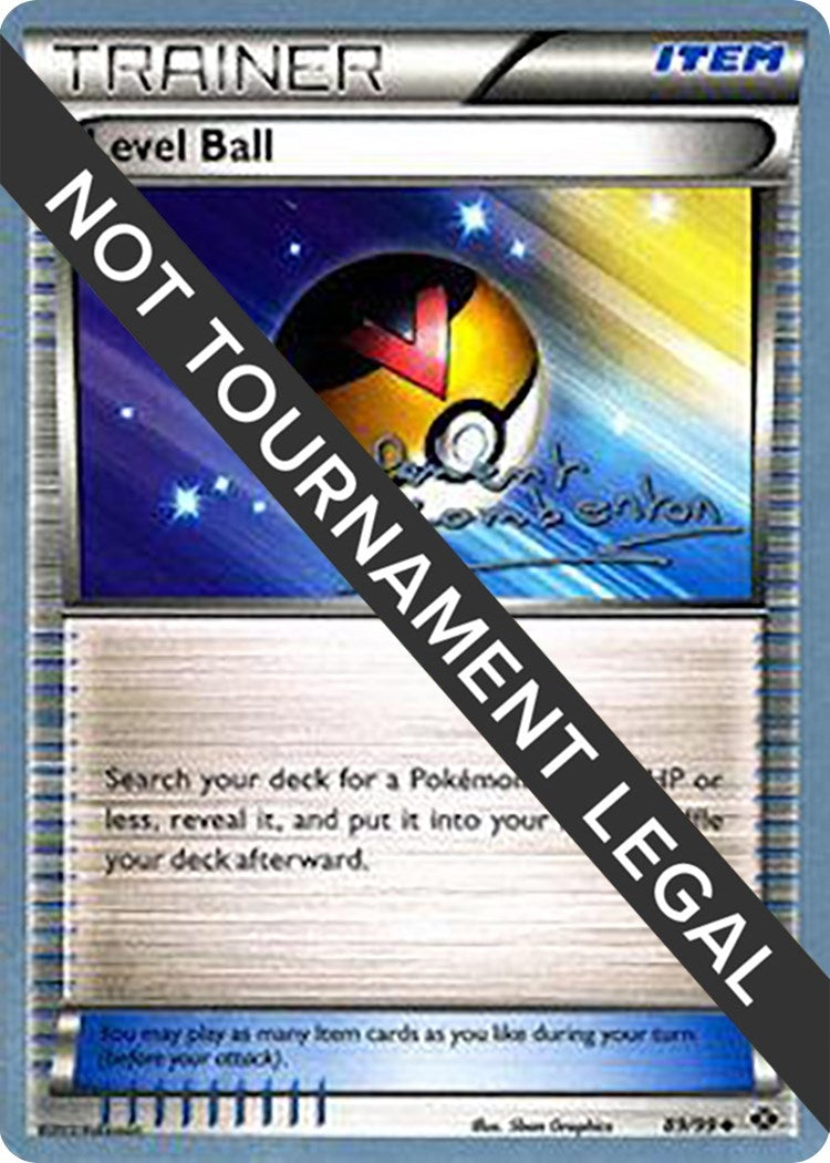 Image for Level Ball - 2013 (Clement Lamberton) (89/99) (WCD) - Pokemon