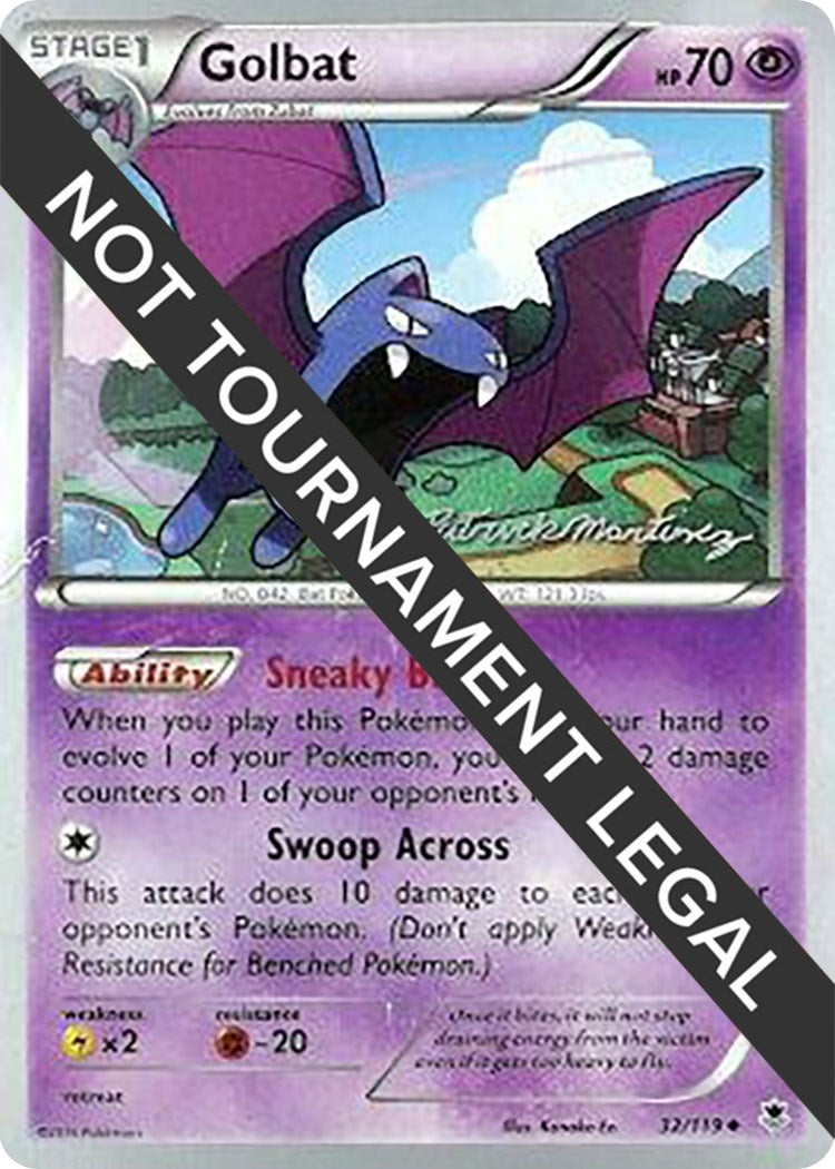 Image for Golbat - 2015 (Patrick Martinez) (32/119) (WCD) - Pokemon