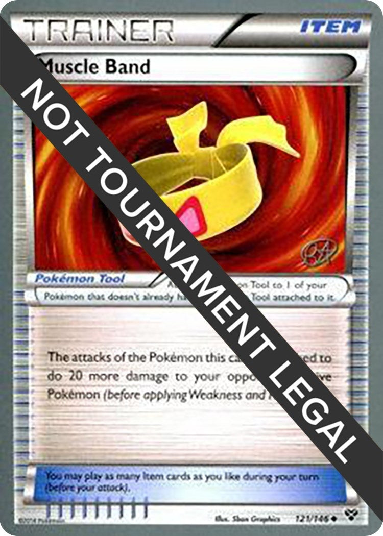 Image for Muscle Band - 2015 (Rowan Stavenow) (121/146) (WCD) - Pokemon