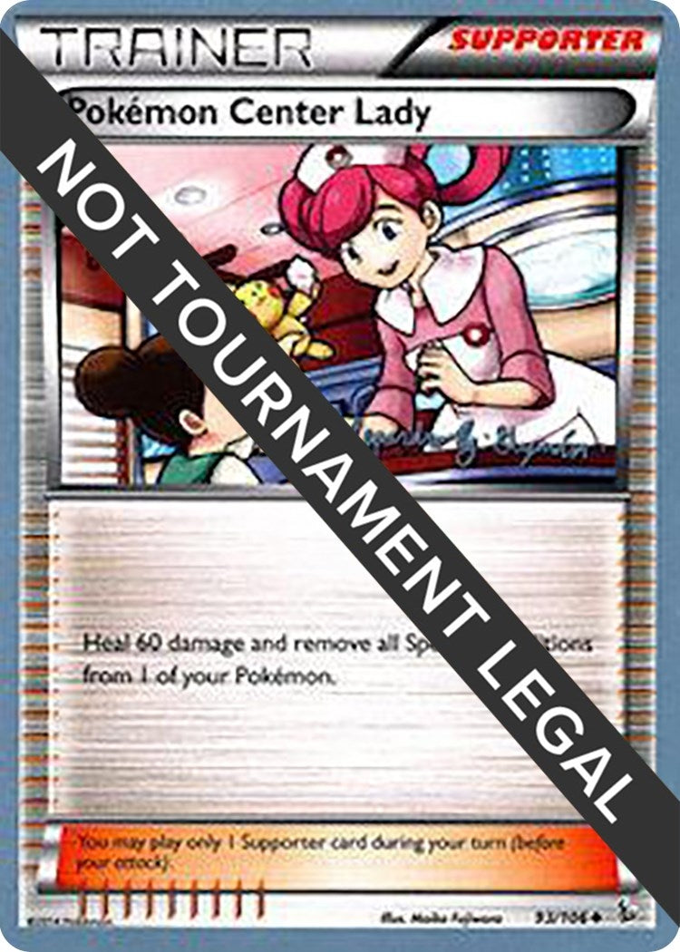 Image for Pokemon Center Lady - 2015 (Alejandro Ng-Guzman) (93/106) (WCD) - Pokemon