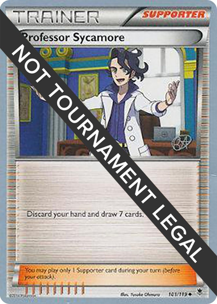Image for Professor Sycamore - 2015 (Rowan Stavenow) (101/119) (WCD) - Pokemon