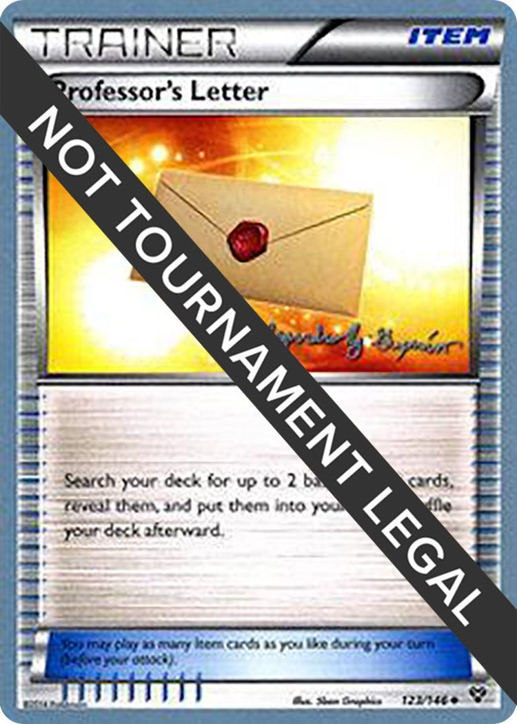 Image for Professor's Letter - 2015 (Alejandro Ng-Guzman) (123/146) (WCD) - Pokemon