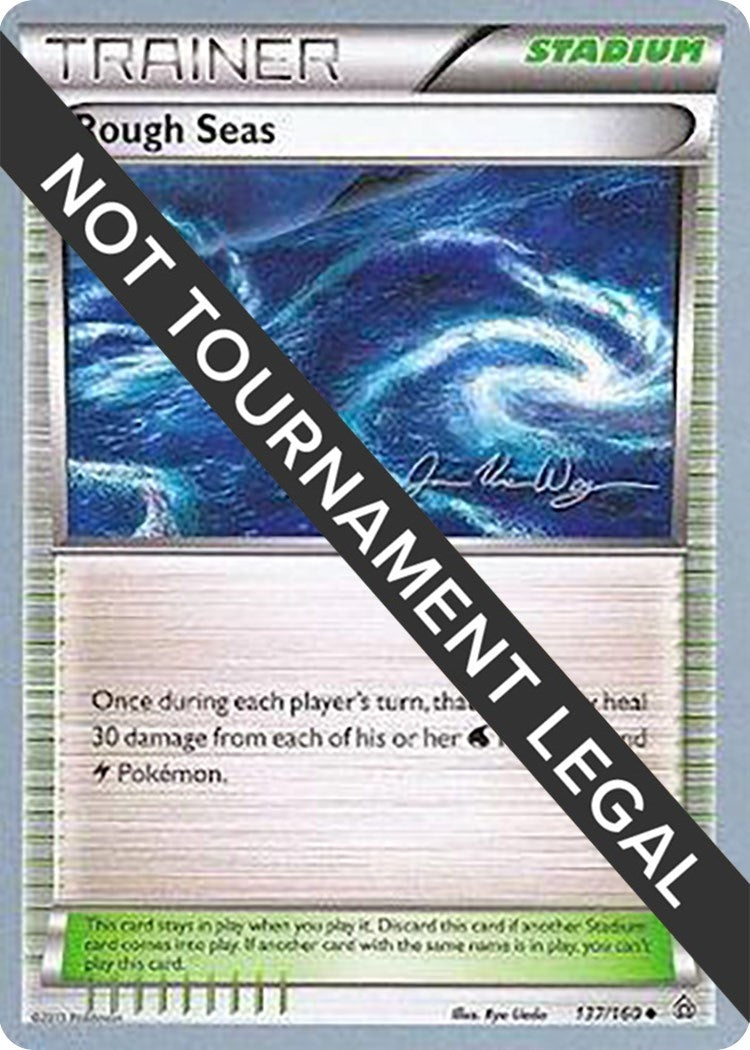 Image for Rough Seas - 2015 (Jacob Van Wagner) (137/160) (WCD) - Pokemon
