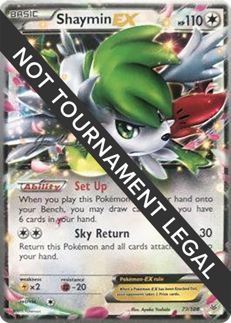 Image for Shaymin EX - 2015 (Jacob Van Wagner) (77/108) (WCD) - Pokemon
