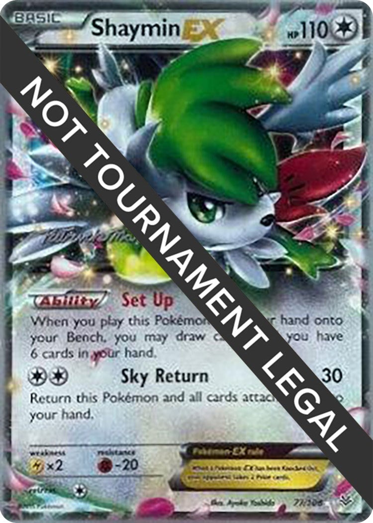 Image for Shaymin EX - 2015 (Patrick Martinez) (77/108) (WCD) - Pokemon