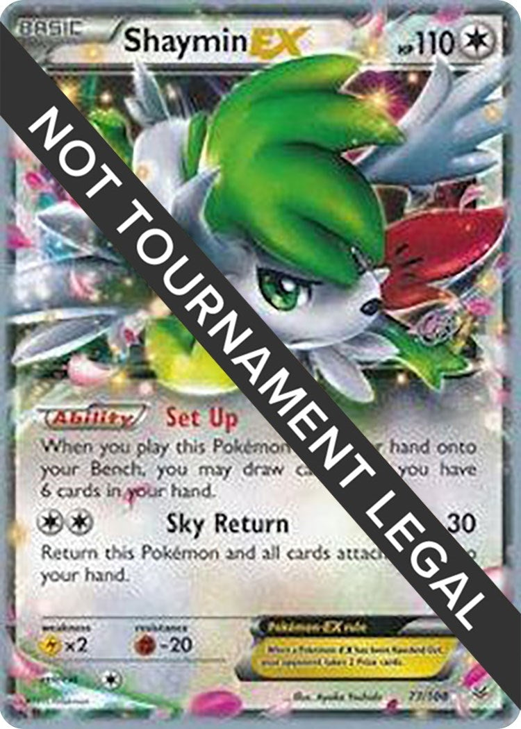 Image for Shaymin EX - 2015 (Rowan Stavenow) (77/108) (WCD) - Pokemon