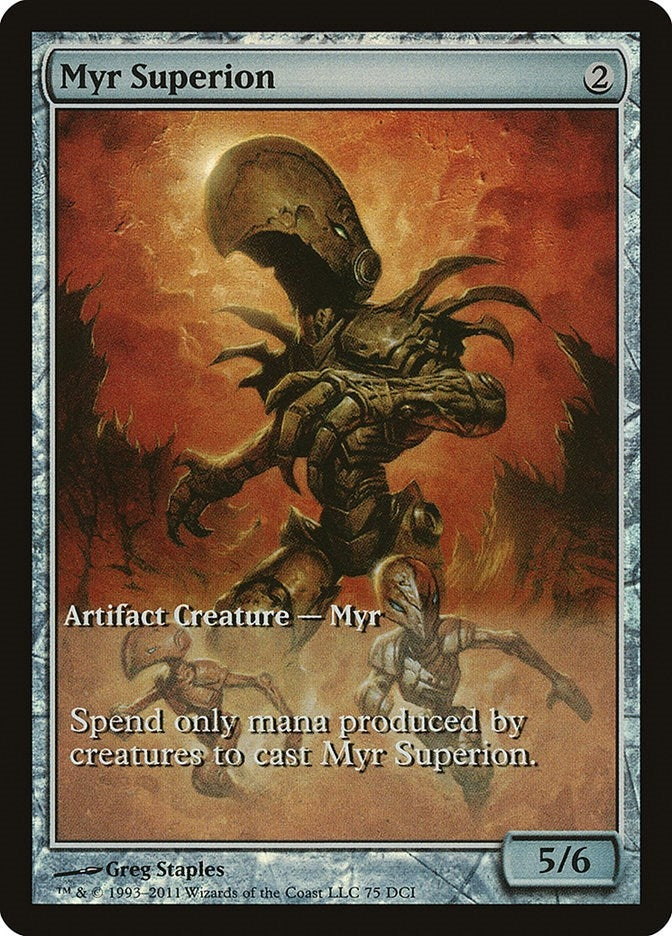 Image for Myr Superion (75) - Magic: The Gathering