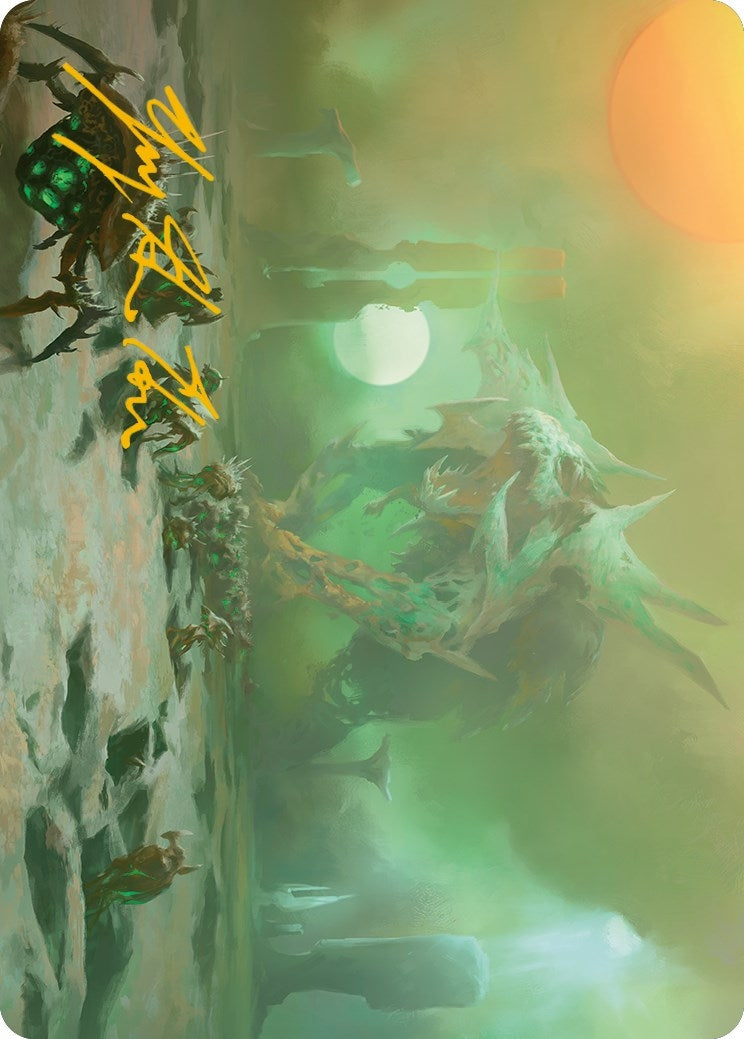 Image for Green Sun's Twilight Art Card (Gold-Stamped Signature) (39) (ASONE) - Magic: The Gathering