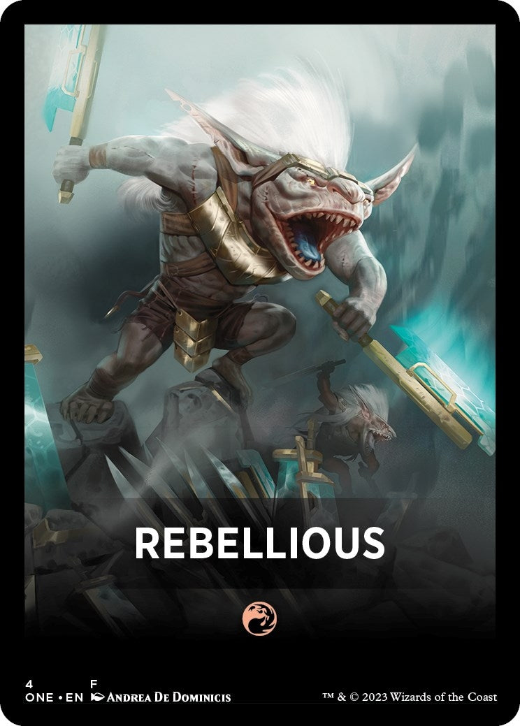 Image for Rebellious Theme Card (4) - Magic: The Gathering