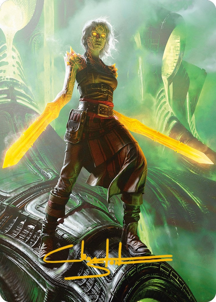 Image for Nahiri, the Unforgiving Art Card (51/81) (Gold-Stamped Signature) (51) - Magic: The Gathering