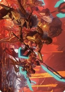 Image for Roar of Resistance Art Card (34) - Magic: The Gathering
