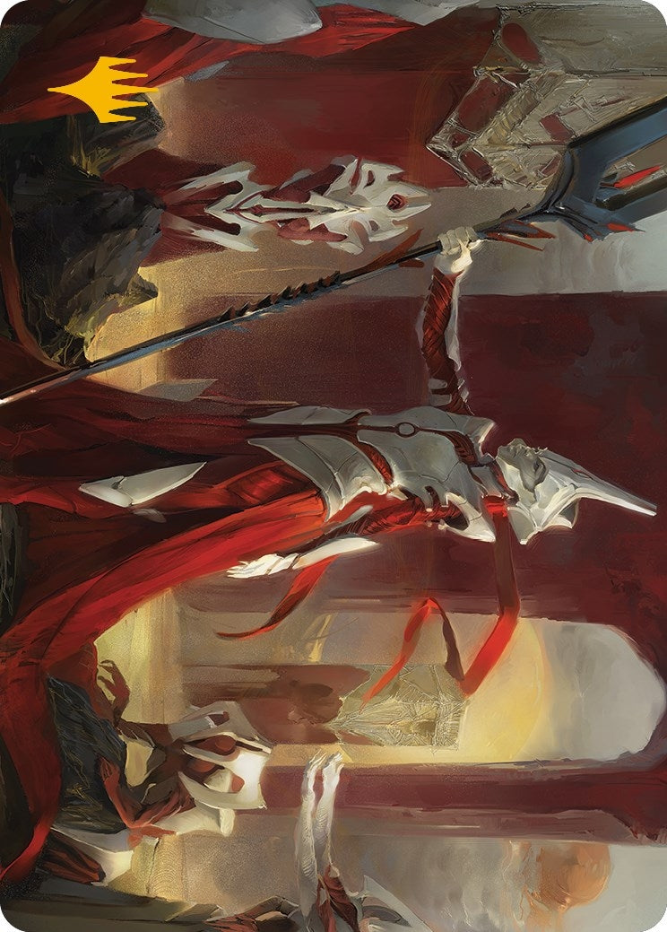 Image for Porcelain Zealot Art Card (Gold-Stamped Signature) (8) - Magic: The Gathering