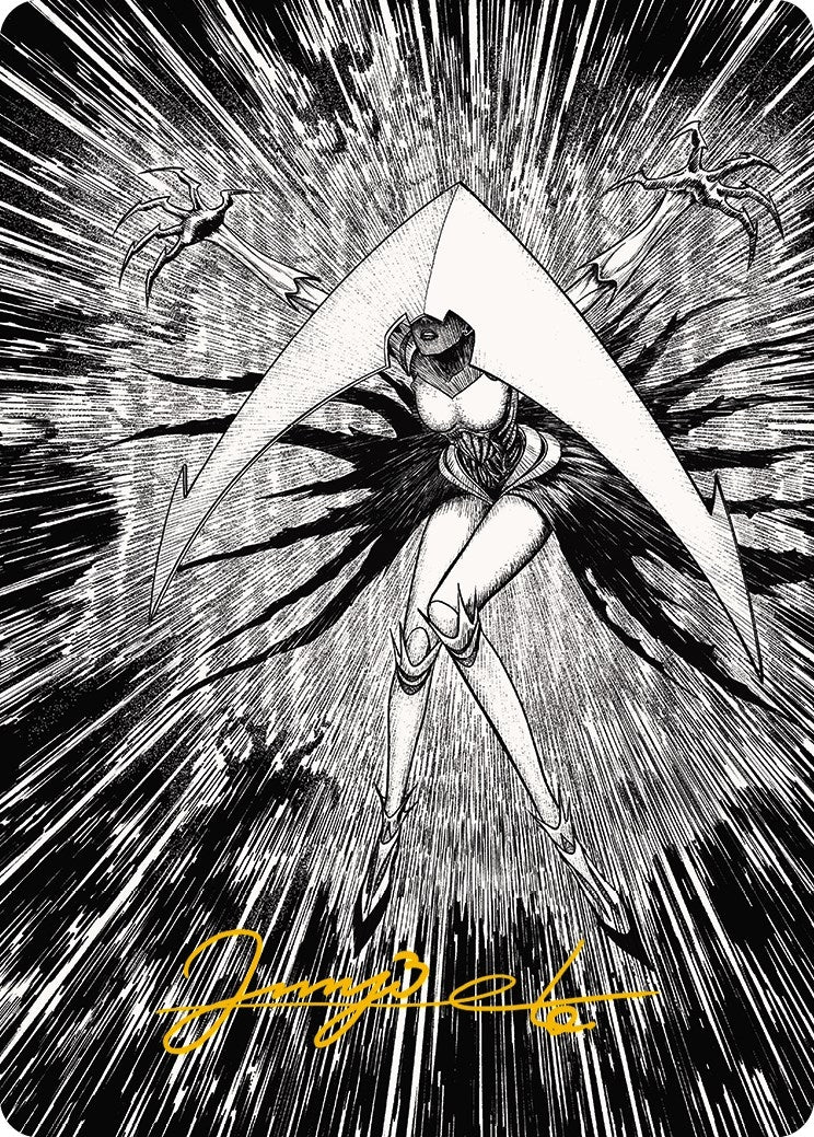 Image for Elesh Norn, Mother of Machines Art Card (64/81) (Gold-Stamped Signature) (64) (ASONE) - Magic: The Gathering