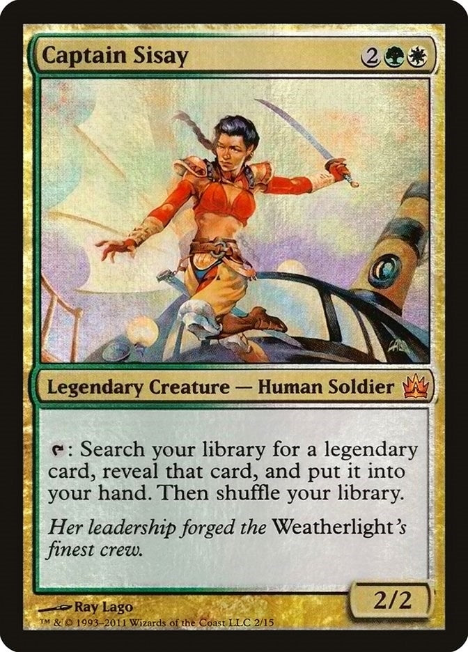 Image for Captain Sisay (2) - Magic: The Gathering