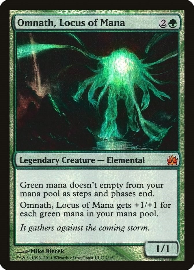 Image for Omnath, Locus of Mana (7) - Magic: The Gathering