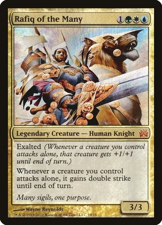 Image for Rafiq of the Many (10) - Magic: The Gathering