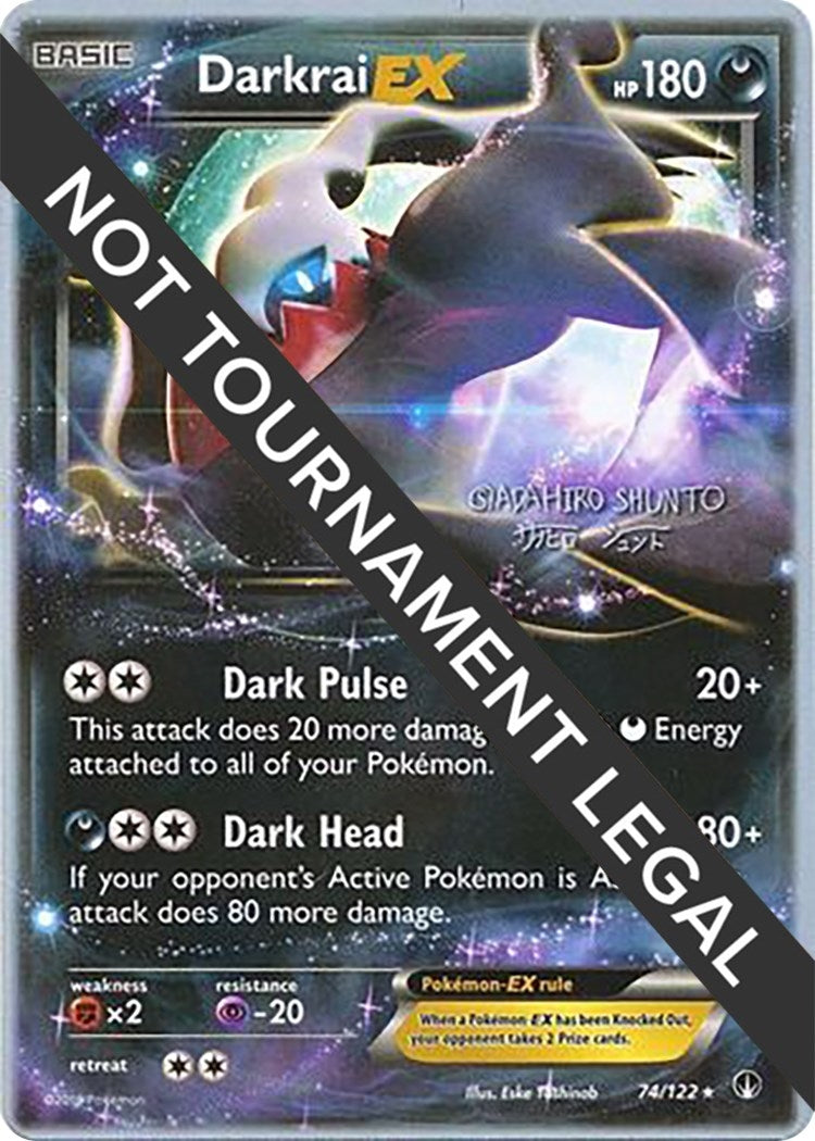 Image for Darkrai EX - 2016 (Shunto Sadahiro) (74/122) (WCD) - Pokemon