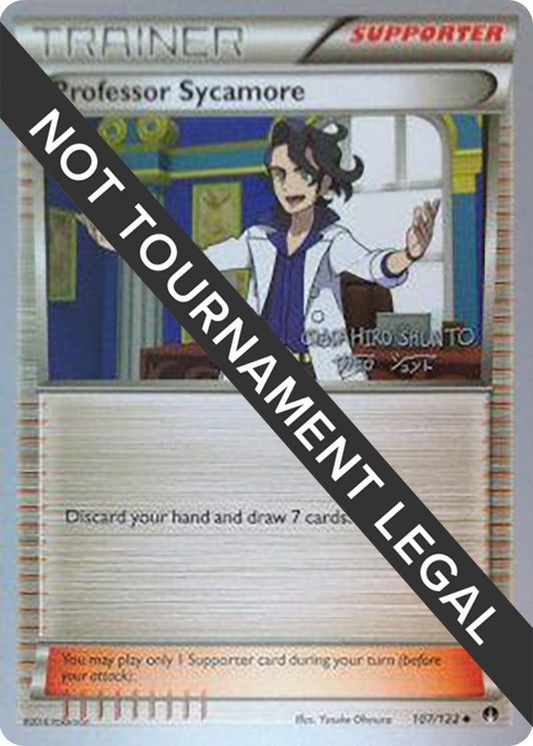 Image for Professor Sycamore - 2016 (Shunto Sadahiro) (107/122) (WCD) - Pokemon