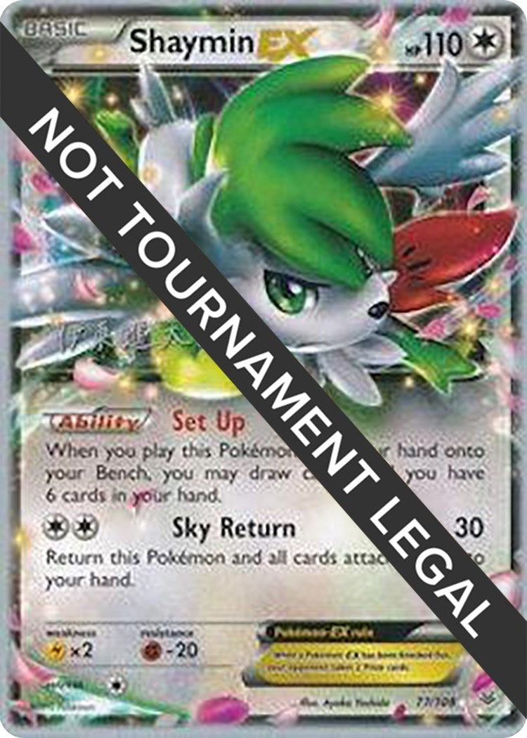 Image for Shaymin EX - 2016 (Shintaro Ito) (77/108) (WCD) - Pokemon