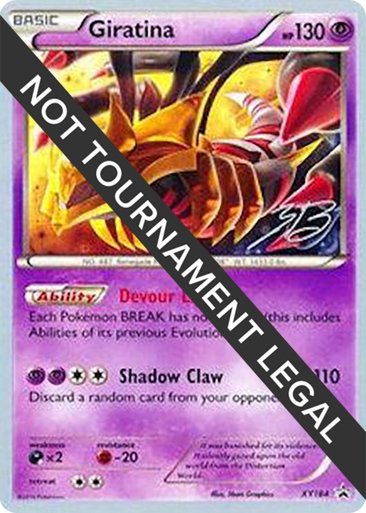 Image for Giratina - 2017 (Zachary Bokhari) (XY184) (WCD) - Pokemon