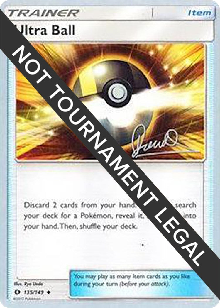 Image for Ultra Ball - 2017 (Diego Cassiraga) (135/124) (WCD) - Pokemon