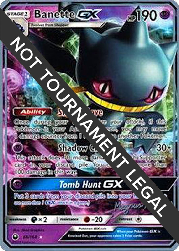 Image for Banette GX - 2018 (Magnus Pedersen) (66/168) (WCD) - Pokemon