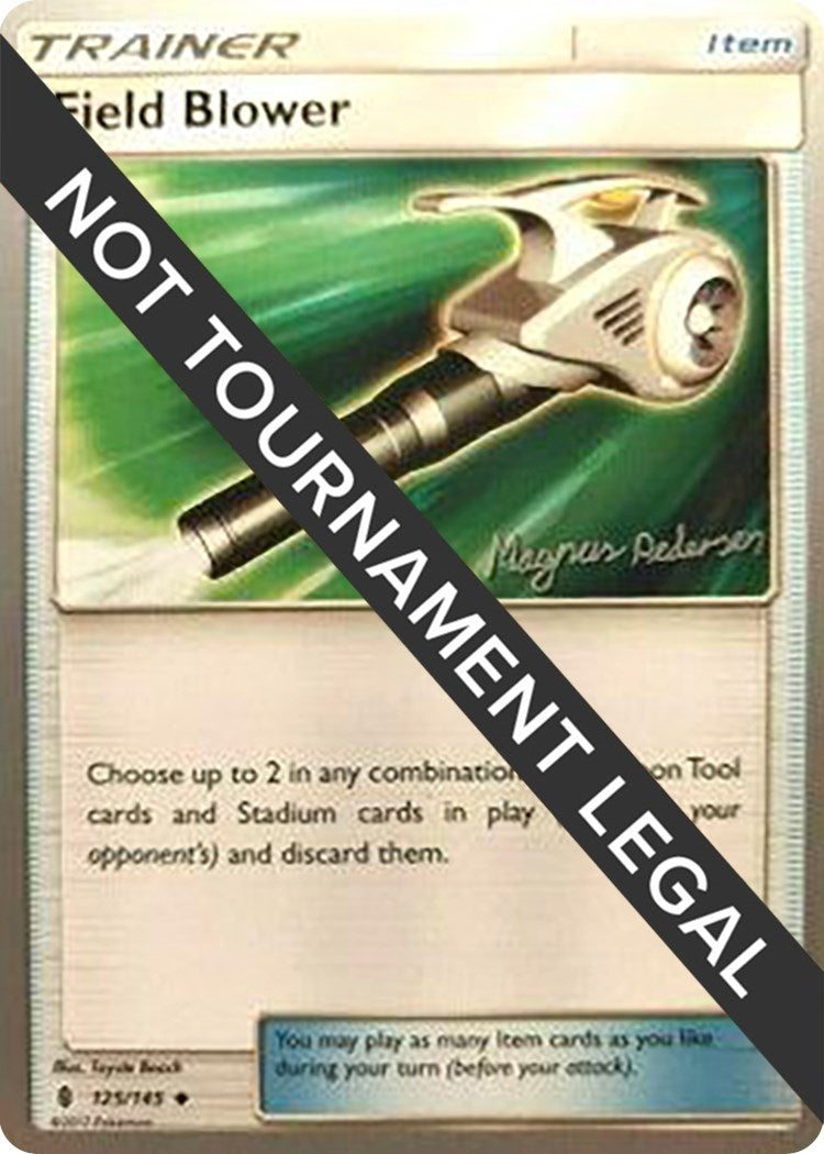 Image for Field Blower - 2018 (Magnus Pedersen) (125/145) (WCD) - Pokemon