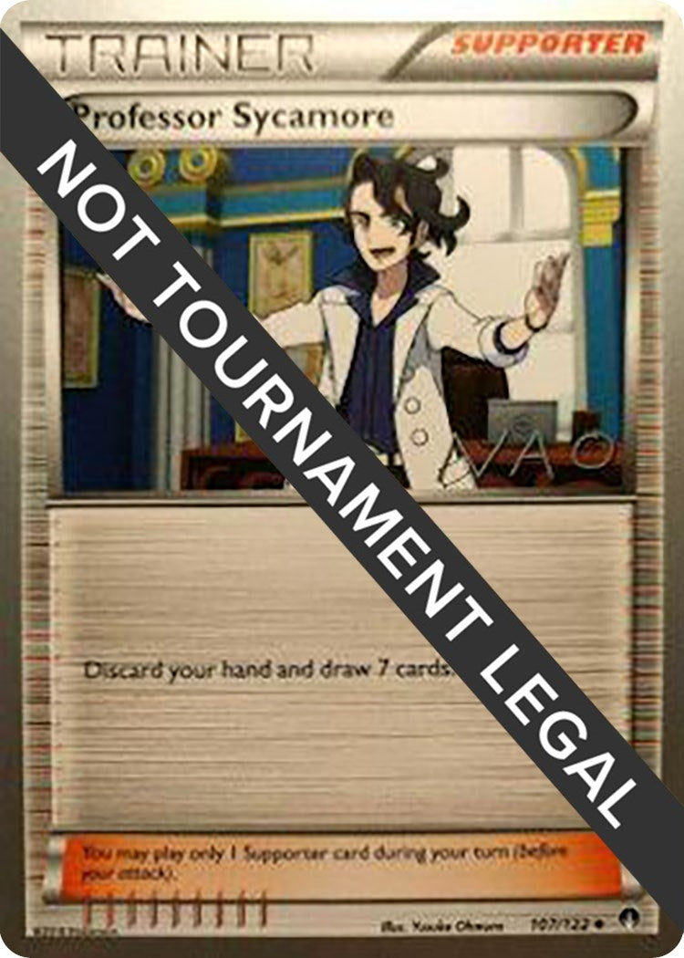 Image for Professor Sycamore - 2018 (Naohito Inoue) (107/122) (WCD) - Pokemon