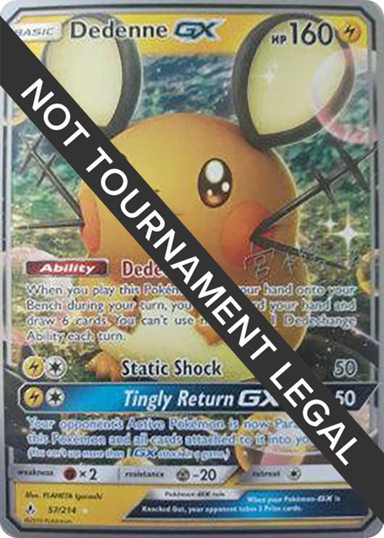 Image for Dedenne GX - 2019 (Haruki Miyamoto) (57/214) (WCD) - Pokemon
