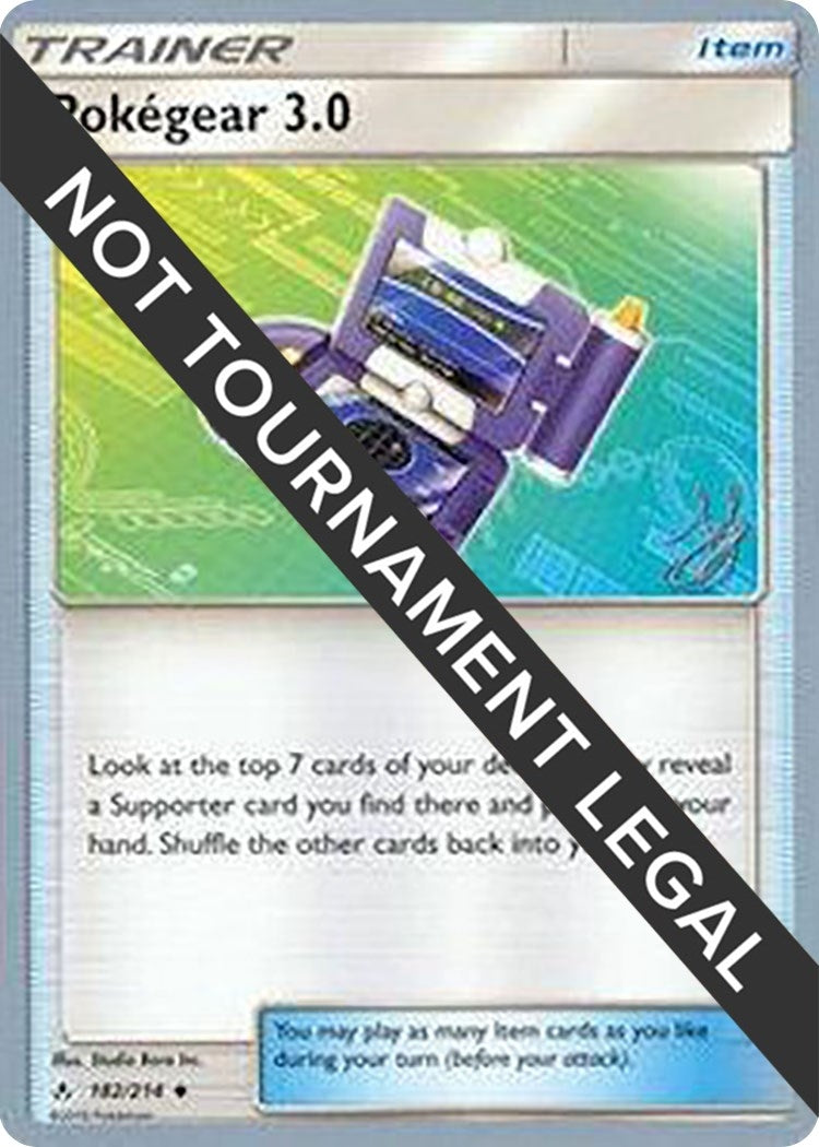 Image for Pokegear 3.0 - 2019 (Henry Brand) (182/214) (WCD) - Pokemon
