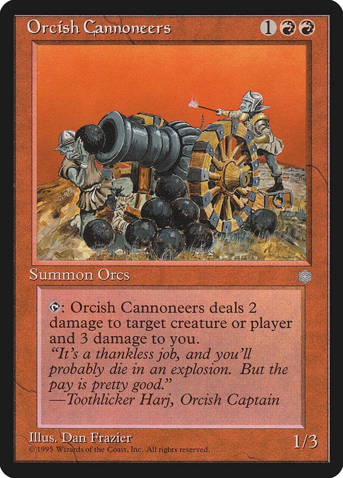 Image for Orcish Cannoneers - Magic: The Gathering