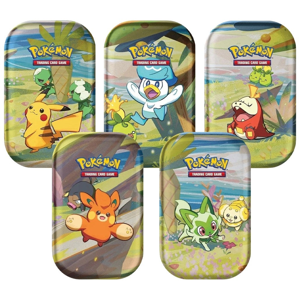 Image for Paldea Friends Mini Tin [Set of 5] - Pokemon