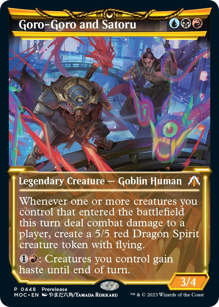 Image for Goro-Goro and Satoru (Showcase) (448) (PRE) - Magic: The Gathering