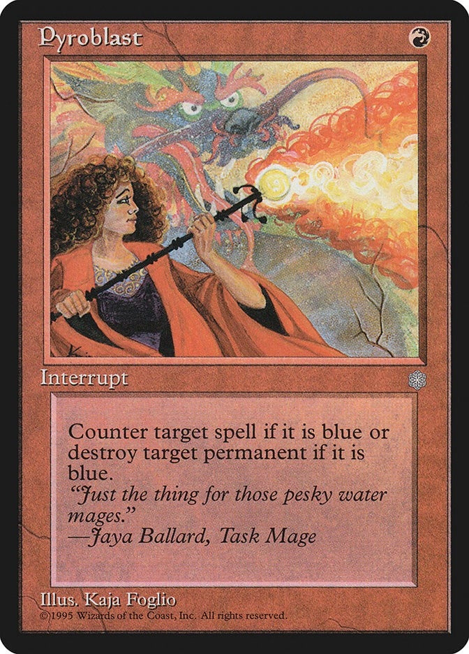 Image for Pyroblast (213) - Magic: The Gathering