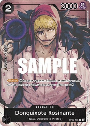 Donquixote Rosinante (Box Topper) (OP02-108) (OP02)