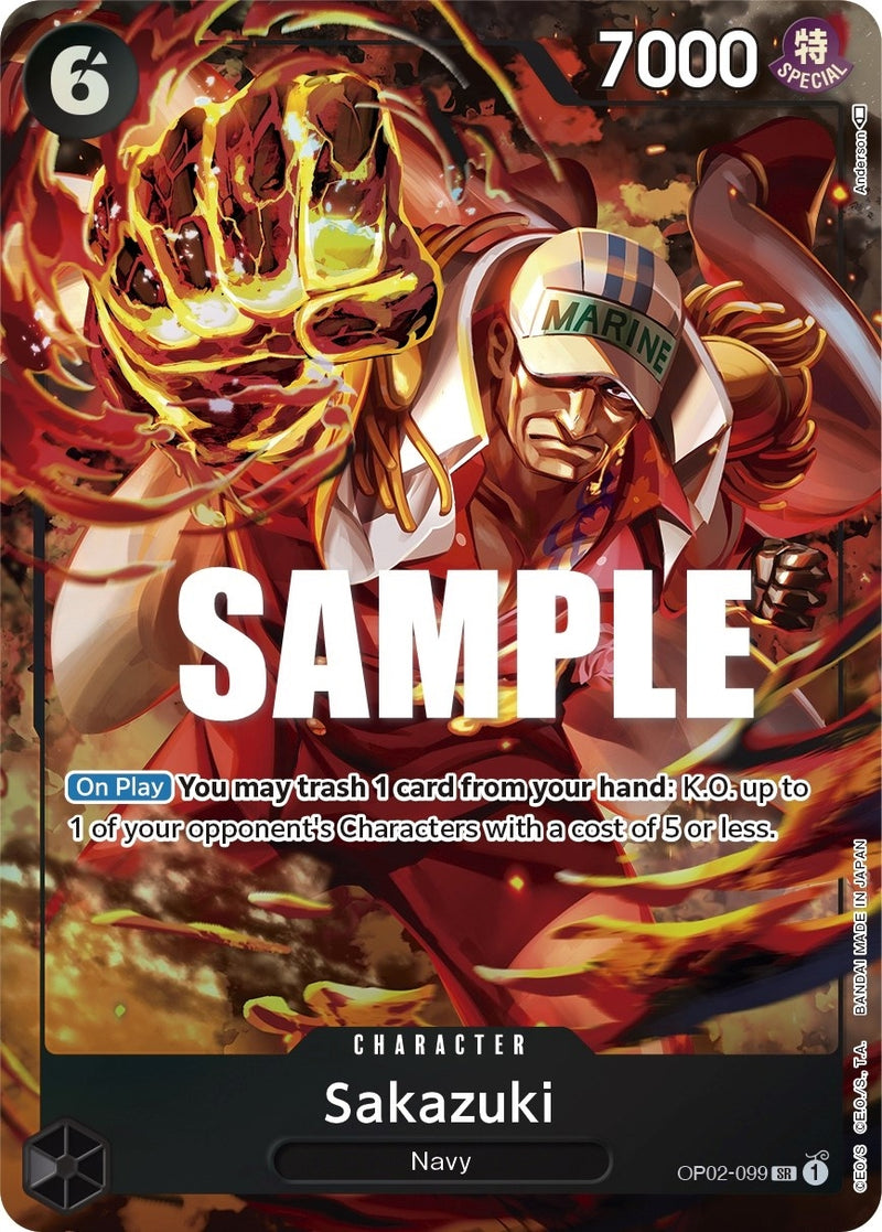 Sakazuki (Alternate Art) (OP02-099) (OP02)