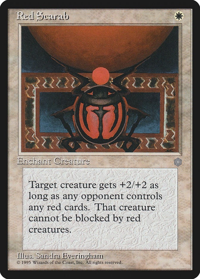 Image for Red Scarab - Magic: The Gathering