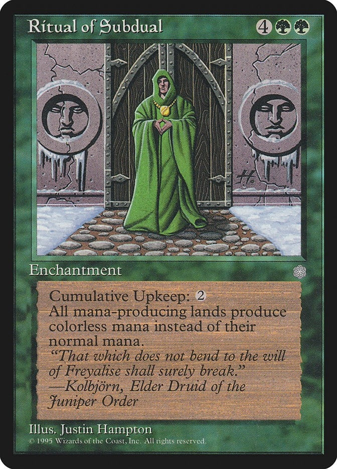 Image for Ritual of Subdual - Magic: The Gathering