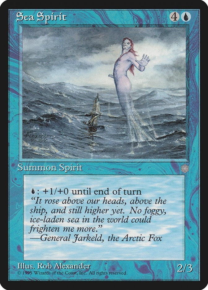 Image for Sea Spirit - Magic: The Gathering