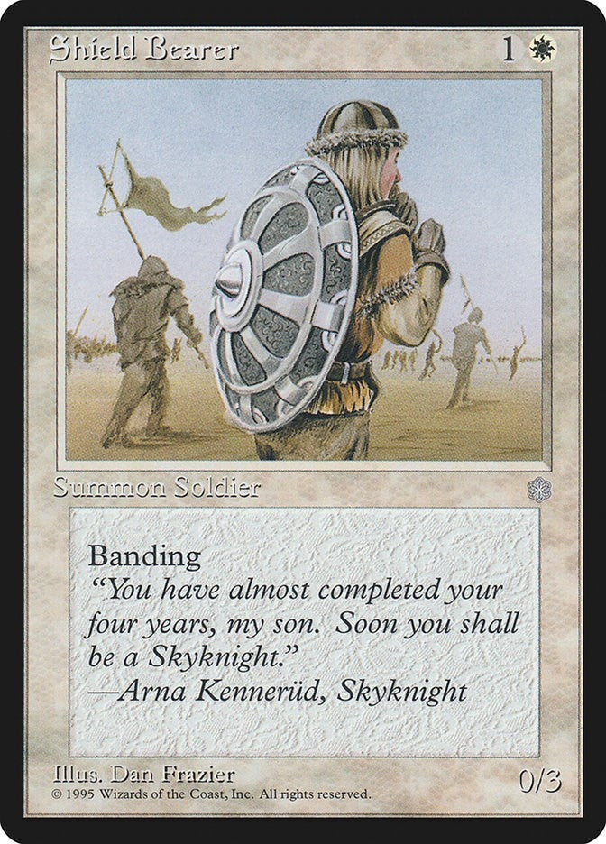 Image for Shield Bearer - Magic: The Gathering